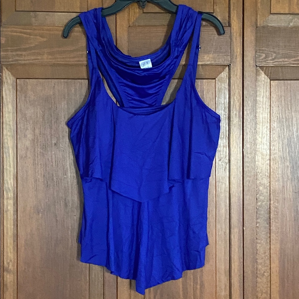 Liz Claiborne Tankini Size 12 LIKE NEW